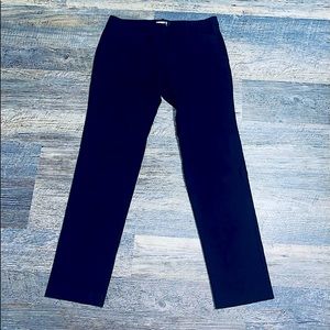 Dillards black crop ankle stretch dress pants